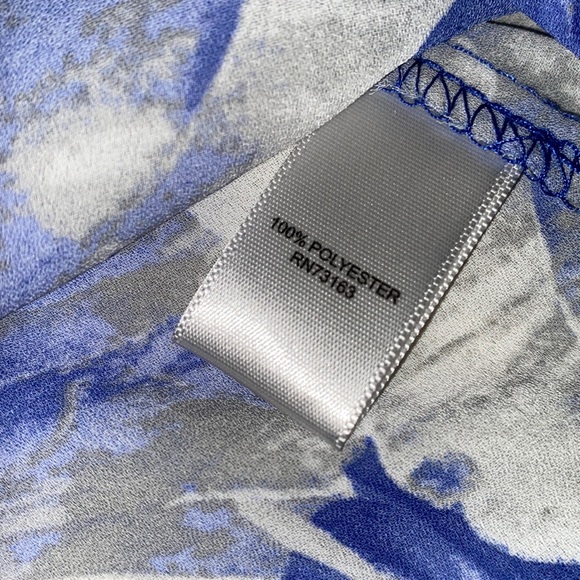 NWOT SPENSE sleeveless Hi-Lo Top Abstract Floral Print Size S 🌷So silky soft! - Picture 4 of 7